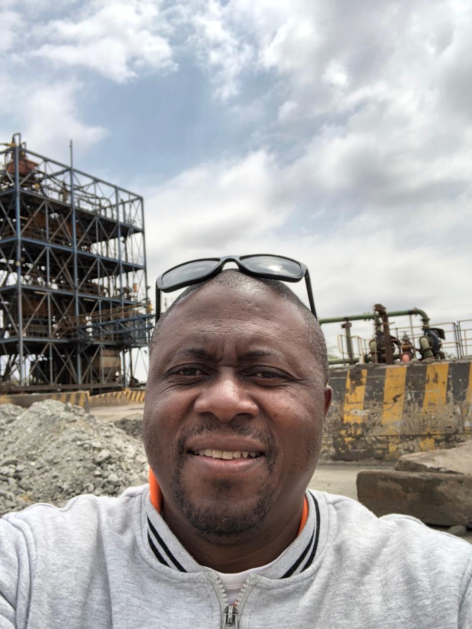 CEO Vuyisile Kona at the Rustenburg Wash Plant